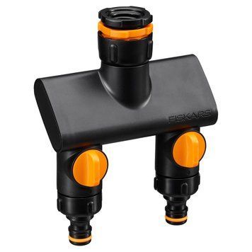 Тройник для крана Fiskars Comfort 2 выхода (1070577) 1070577 фото