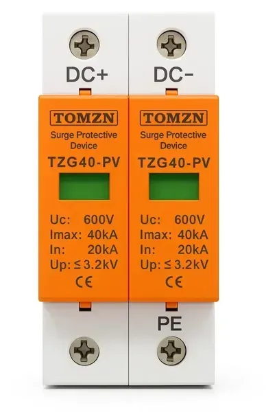 Купити Пристрій захисту від перенапруги DC TOMZN TZG40-PV DO 2Р 600V бл-з.13 в інтернет магазині TikiTaki