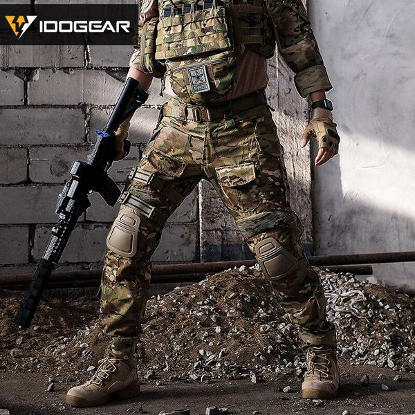 Брюки IDOGEAR G3 V2 Combat Suit & Pants IG-PA3205 с наколенниками Multicam размер Л IG-PA3205 фото