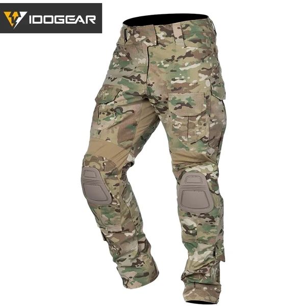 Брюки IDOGEAR G3 V2 Combat Suit & Pants IG-PA3205 с наколенниками Multicam размер Л IG-PA3205 фото