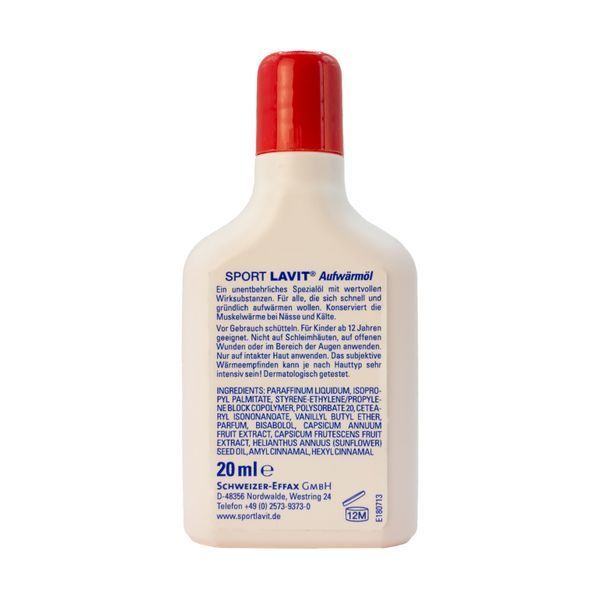 Масло для розігріву м&rsquo;язів Sport Lavit Sportoil Aktiv 20ml Mini (39754700) 39754700 фото