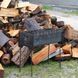 Мангал на довгих ніжках із вбудованою шашличницею та мотором на 10 шампурів 3 мм SP00280 фото 3