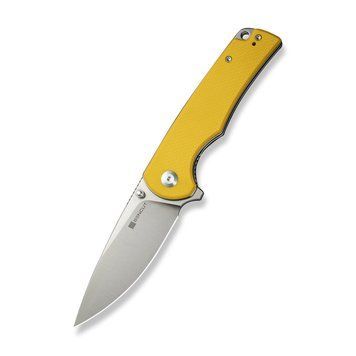 Ніж складаний туристичний Sencut Praktisk, (9.1 см) 9Cr18MoV / G10 жовтий S24019-2 фото