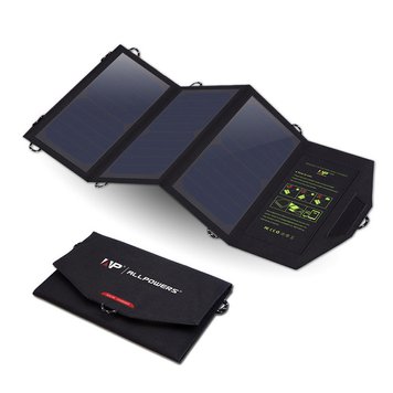 Солнечная панель Allpowers Solar panel 21W 2хUSB 5V 2.1A (AP-SP18V21W) AP-SP18V21W фото