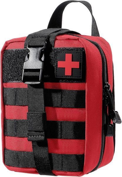 Подсумок под аптечку Black Hawk на системе Molle Красная арт.705 фото