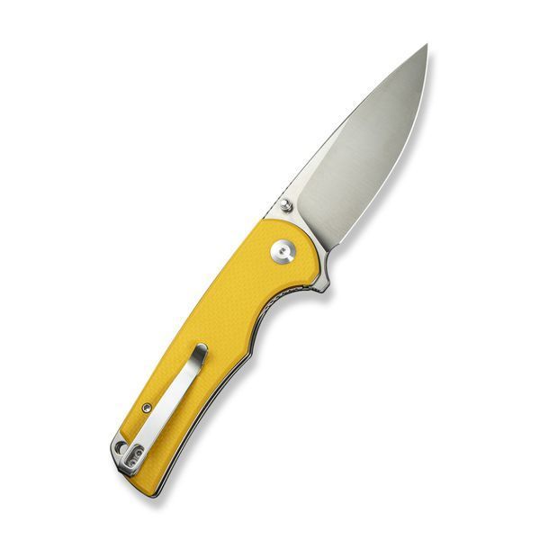 Ніж складаний туристичний Sencut Praktisk, (9.1 см) 9Cr18MoV / G10 жовтий S24019-2 фото