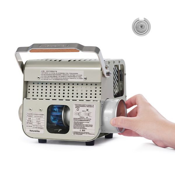 Мини обогреватель кассетный Naturehike CNK2300CW018, зеленый 6976507667555 фото