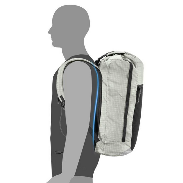 Рюкзак туристический Naturehike NH20BB206, 20 л, графит в клетку 6927595772751 фото