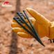 Кілок сталевий Naturehike CNH22ZP018, 30 см, чорний 6927595713280 фото 3