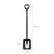 Лопата совкова Fiskars Ergonomic Pro (1066711) 1066711 фото 2