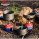 Каструля титанова зі складною ручкою 1300 мл Naturehike NH18T202-B 6927595733561 фото 6