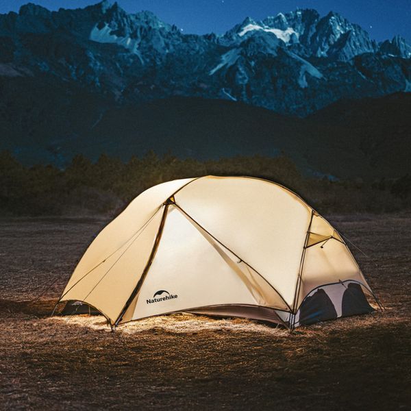 Палатка двухместная ультралегкая Naturehike Mongar UL CNK2550WS016, коричневая 6927595770399 фото