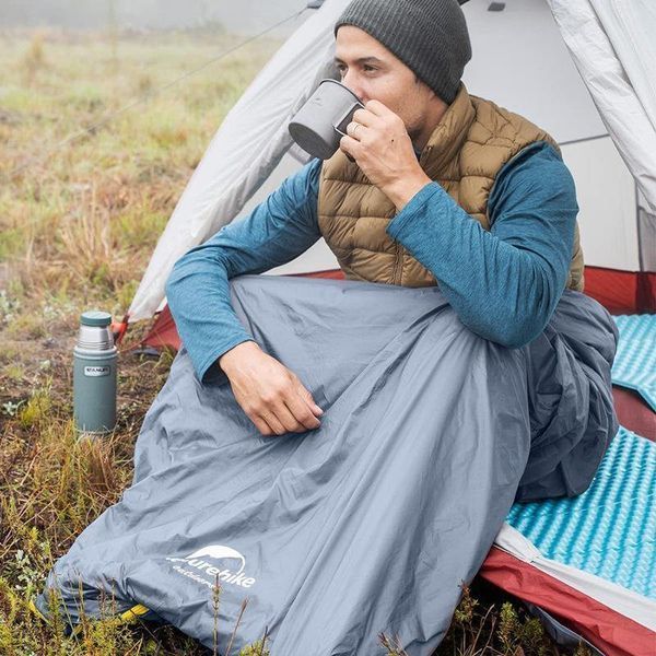 Спальник сверхлегкий Naturehike Summer LW180 NH21MSD09 правый, (15&deg;C), p-p M, зеленый 6927595777930-R фото