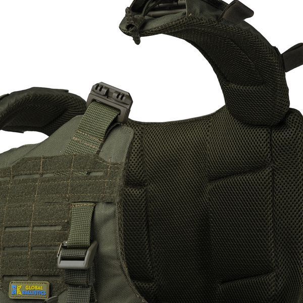 Плитоноска Warmor gen.4. 4 підсумка. Олива. 3870 фото