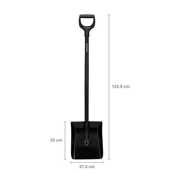 Лопата совкова для бетону Fiskars Ergonomic Pro (1066713) 1066713 фото