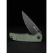Ніж складаний туристичний Sencut Praktisk, (9.1 см) 9Cr18MoV / Micarta темно-зелений S24019-3 фото 11