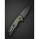 Ніж складаний туристичний Sencut Praktisk, (9.1 см) 9Cr18MoV / Micarta темно-зелений S24019-3 фото 10