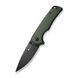 Ніж складаний туристичний Sencut Praktisk, (9.1 см) 9Cr18MoV / Micarta темно-зелений S24019-3 фото 1