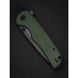 Ніж складаний туристичний Sencut Praktisk, (9.1 см) 9Cr18MoV / Micarta темно-зелений S24019-3 фото 12