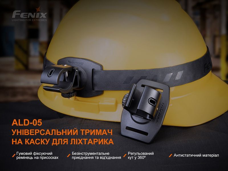 Універсальне кріплення на шолом з пов'язкою Fenix ALD-05 ALD-05 фото