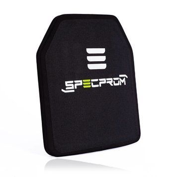 Керамічна бронепліта 6-го класу SPECPROM. Вага: 2.8 кг. Розмір 25 на 30 см (00000002790) 4150 фото