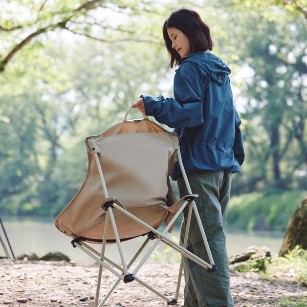 Стілець складаний Naturehike Stellaluna T01 CNH23JU13002, S, бежевий 6975641883234 фото