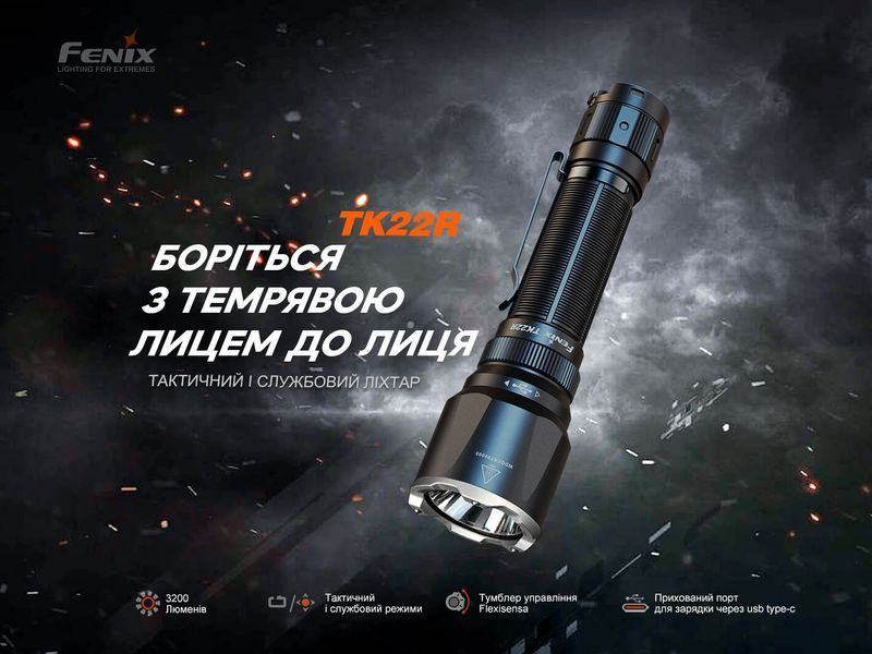 Фонарь ручной Fenix ​​TK22R TK22R фото