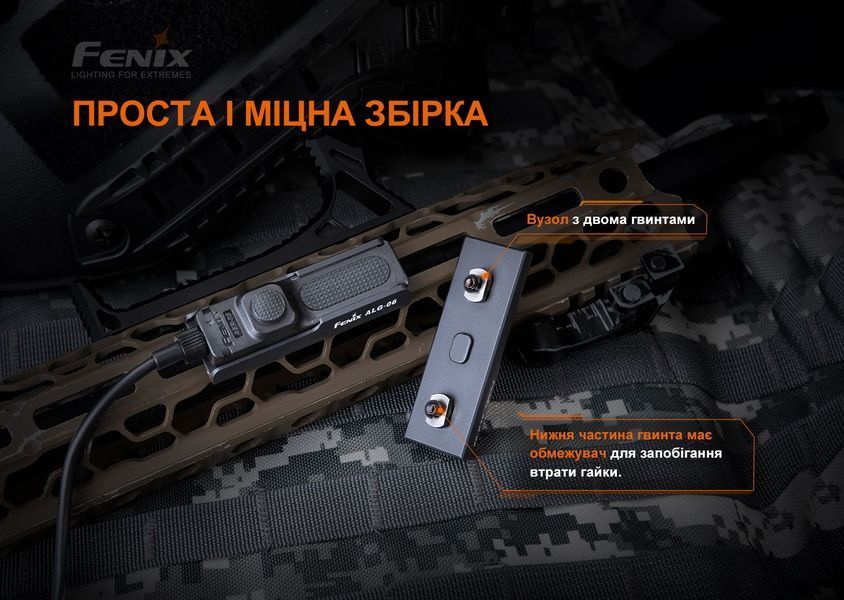 Крепление на оружие для выносной кнопки Fenix ​​ALG-06 ALG-06 фото