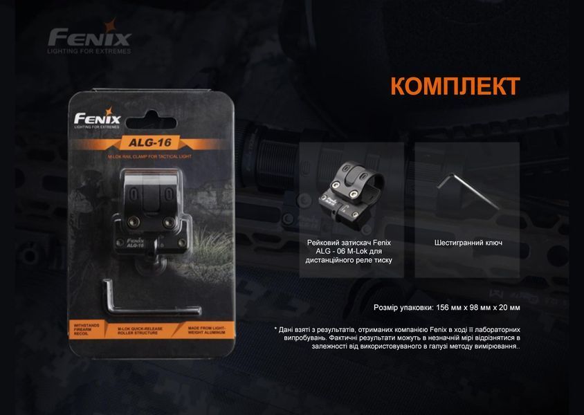 Крепление на оружие для выносной кнопки Fenix ​​ALG-06 ALG-06 фото