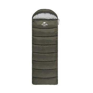 Спальник з капюшоном Naturehike U350S NH20MSD07, (-3&deg;C), правий, темно-зелений 6927595764329-R фото