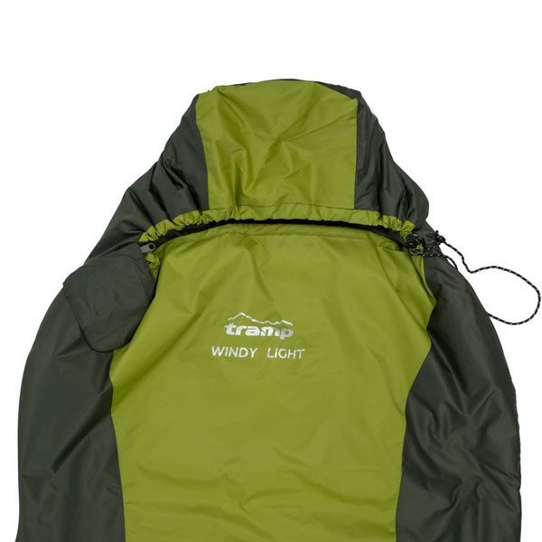 Спальный мешок Tramp Windy Light кокон левый olive 220/80-55 UTRS-055 UTRS-055-olive-L фото