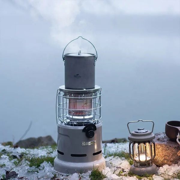 Газовая горелка-обогреватель Naturehike CNH22CJ014, бежевый 6927595707883 фото