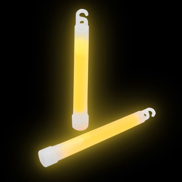 Химический источник света Lightstick 15см аварийный свет ХИС желтый YC1515 фото