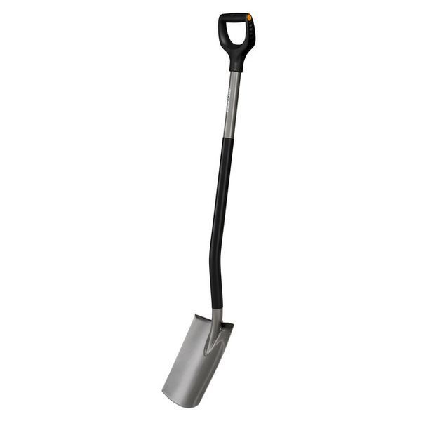 Лопата з заокругленим лезом Fiskars Ergonomic (1066710) 1066710 фото