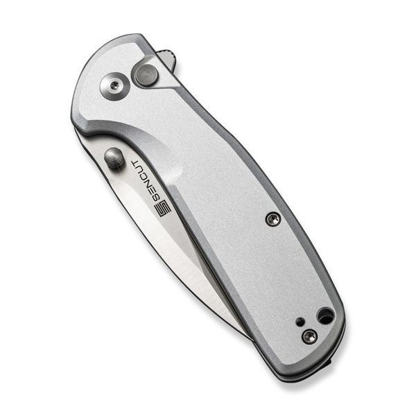 Ніж складаний кишеньковий Sencut ArcBlast, (7.6 см) 9Cr18MoV / Aluminum сірий S22043B-2 фото