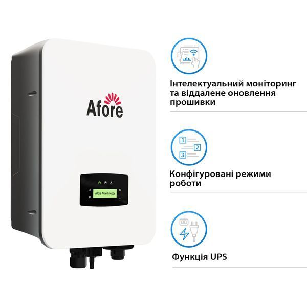Гибридный низковольтный инвертор Afore AF6K-SLP 6 кВт 1 фаза арт.495 фото
