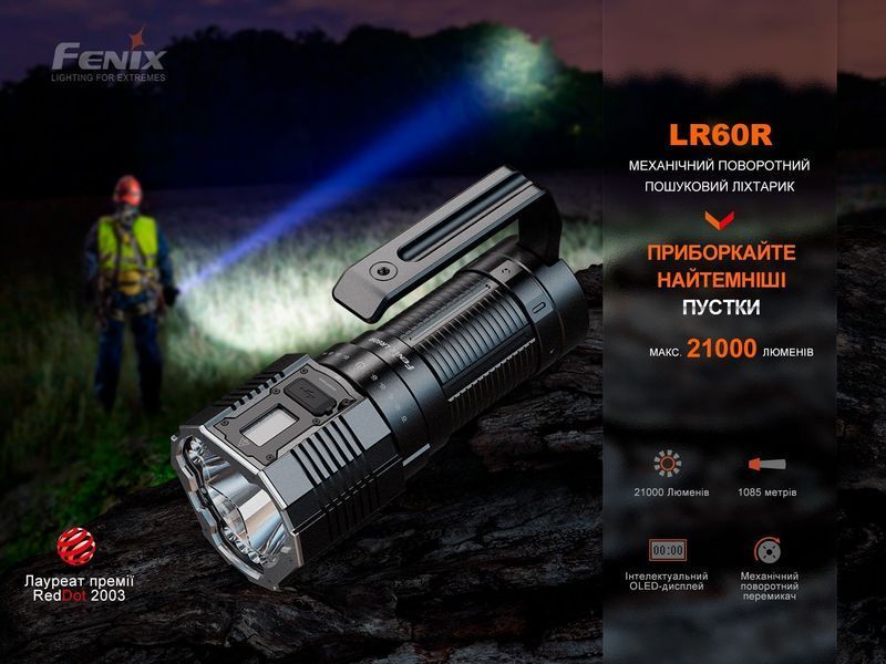 Фонарь ручной Fenix ​​LR60R LR60R фото