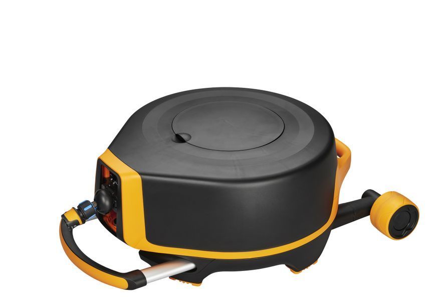 Автоматическая катушка со шлангом Fiskars XL с роликами (1067548) 1067548 фото