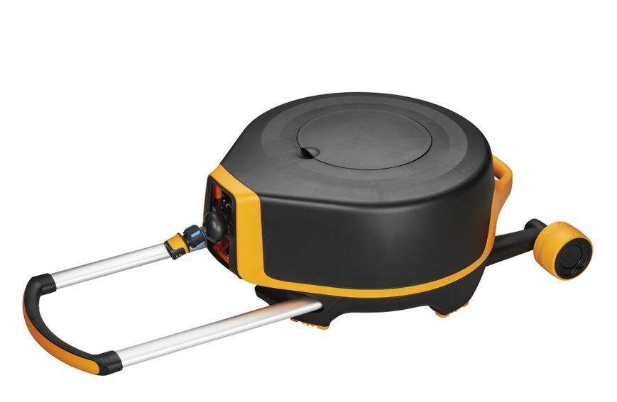 Автоматическая катушка со шлангом Fiskars XL с роликами (1067548) 1067548 фото