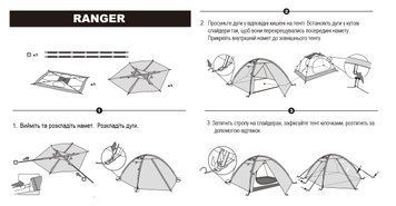 Палатка Tramp Ranger 2 (v2) зеленая TRT-099 TRT-099 фото