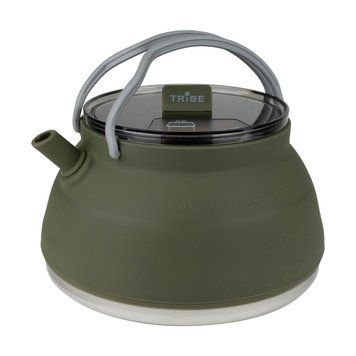 Чайник Tribe Collapsible Kettle 1,5 л силіконовий T-FF-0026, olive T-FF-0026-olive фото