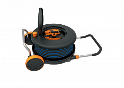 Катушка со шлангом Fiskars M 1/2" (13мм) L-20м с набором аксессуаров (1071639) 1071639 фото