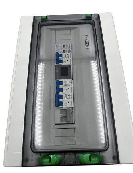 Щит защиты по переменному току TOMZN/TAXNELE 1 фаза АС НТ IP65 (HA 18WAY) щит.36 фото