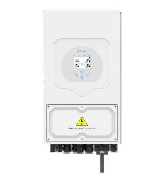 Інвертор гібридний Deye 6 кВт 1 фаза 2 MPPT (SUN-6K-SG03LP1-EU) SUN-6K-SG03LP1-EU фото