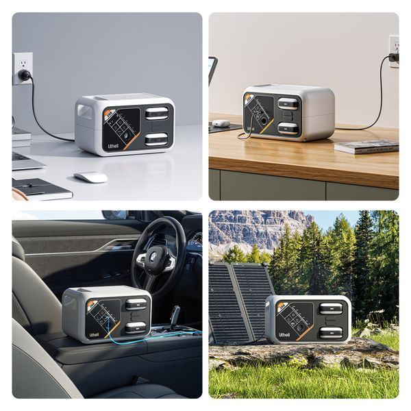 Портативна зарядна станція Litheli FLINT В288, 300Вт, 287 Вт&middot;год + 2 Power Bank U20EH15-0U200 фото