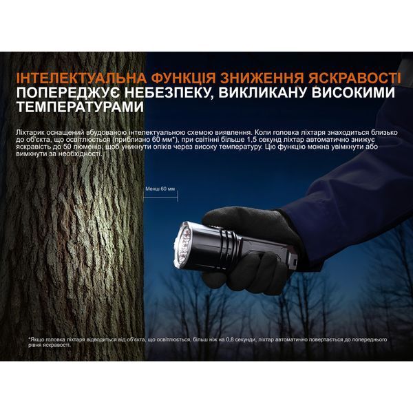 Ліхтар пошуковий ручний Fenix LR35R PRO LR35RPRO фото