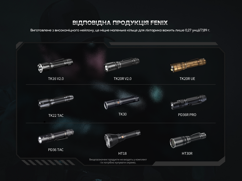 Кольцо тактическое для фонаря Fenix ​​ALR-01 ALR-01 фото