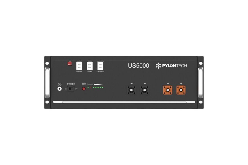 Акумуляторна батарея Pylontech US5000 4,8кВт/год 48V Black US5000 фото