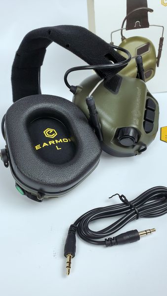 Активні навушники OPSMEN EARMOR M31 22dB NRR olive (Олива) M31-OD фото