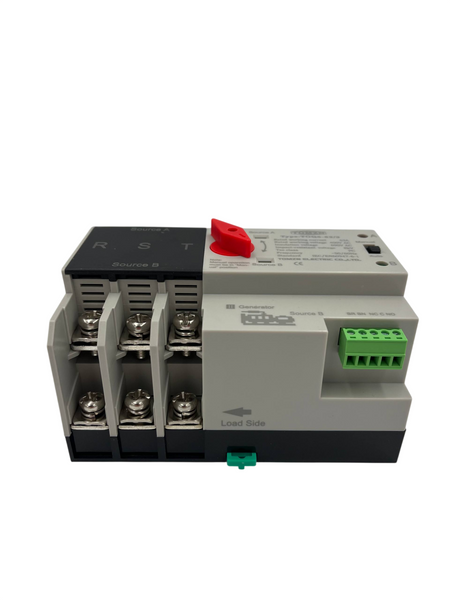 Автоматический трансферный выключатель (АВР) АС TOMZN TOQ5-100/2 3P 63A 220V авт.52 фото